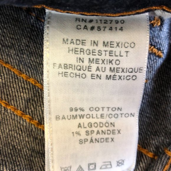 True Religion Blue Medium Wash Distress Denim Skinny Jeans Size 25 - Picture 4 of 10